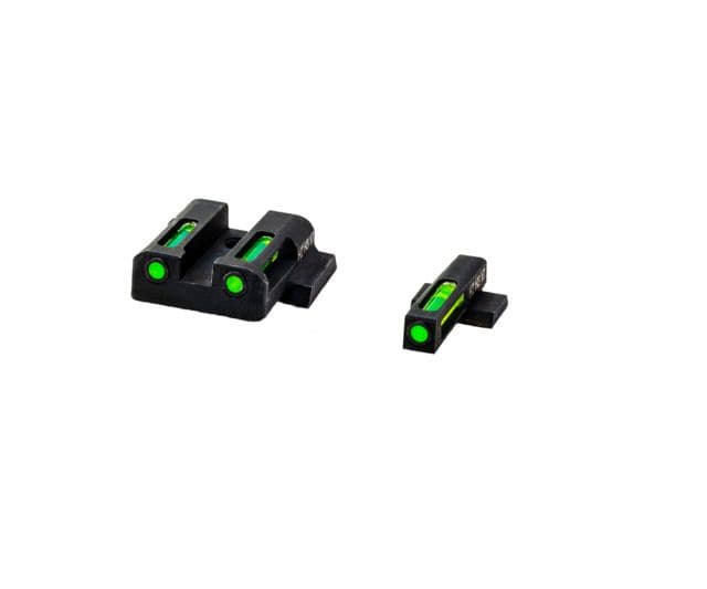 HiViz Litewave H3 Tritium/Litepipe Sight Set S&W M&P