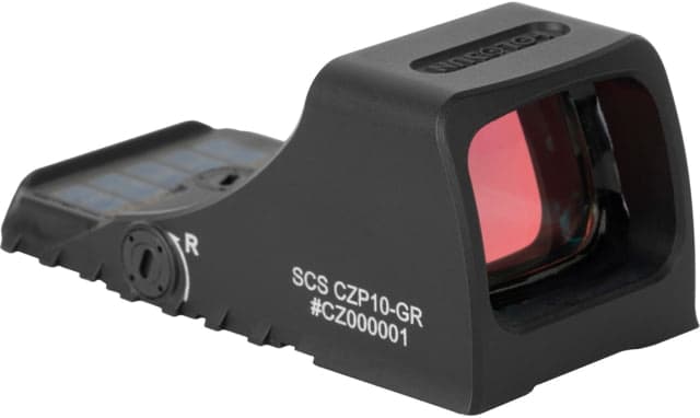 Holosun Carry CZ P10 Solar Charging Reflex Green Dot Sight 1x0.58x0.77 Multi Reticle Black