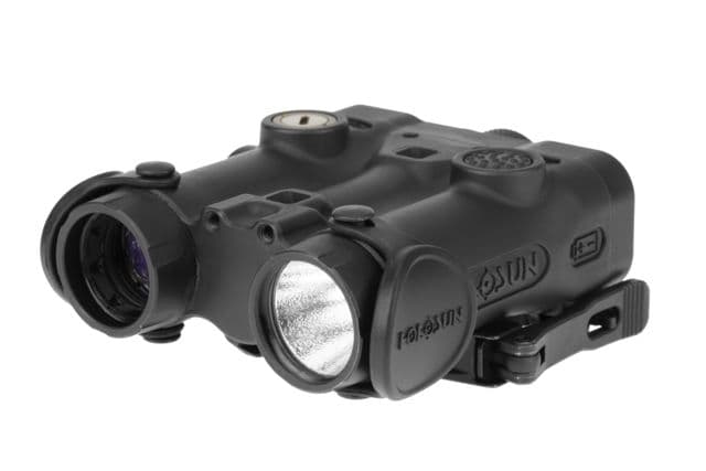 Holosun Coaxial Green Laser Sight with IR and White LED Illuminator Black