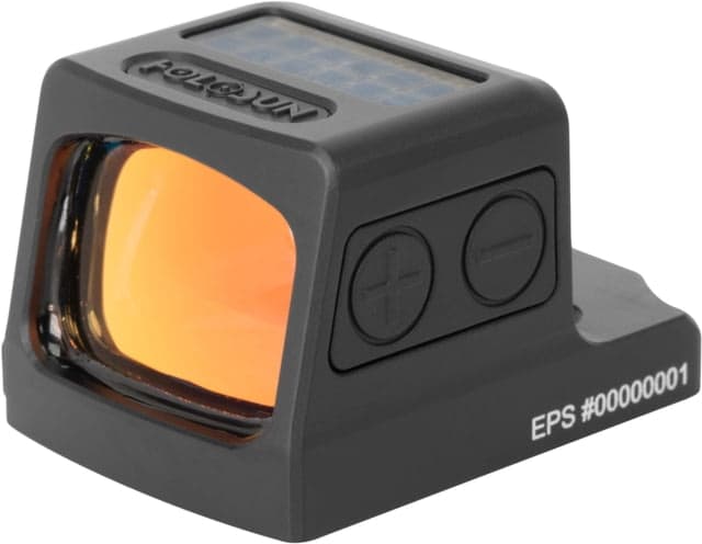 Holosun Enclosed Pistol Sight w/Multiple Reticle System Red Reticle Black