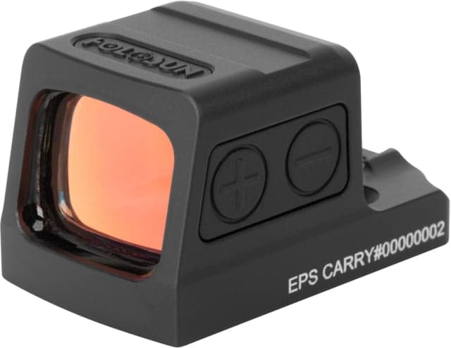 Holosun EPS Carry Enclosed Pistol Sight 1x 2 MOA Green Reticle Black