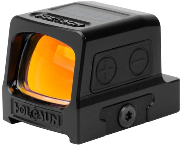 Holosun HE509T X2 Enclosed Reflex Optical Red Dot Sight 2x 0.66 x 0.9 in Green LED Black HE509T-GR X2