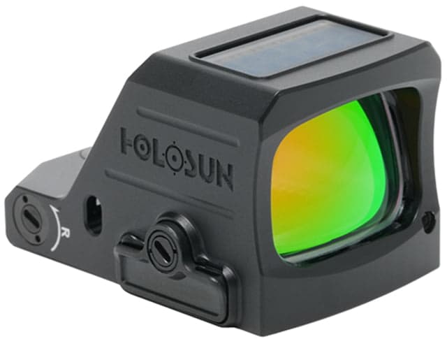 Holosun 1x 0.91x0.67 in Reflex Red Dot Sight Green 2 MOA Dot 32 MOA Circle Black
