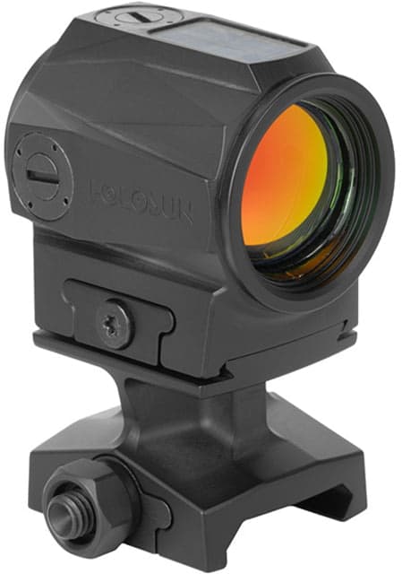 Holosun SCRS Solar Charging Rifle Sight 2 MOA Dot Red Reticle Black