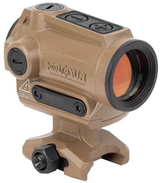 Holosun ARO Reflex Red Dot Sight 1x22mm 2 MOA Red Dot Flat Dark Earth