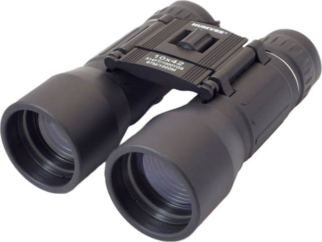 Humvee 10x42 Compact Binocular Black Black HMV-B-10X42-BLK