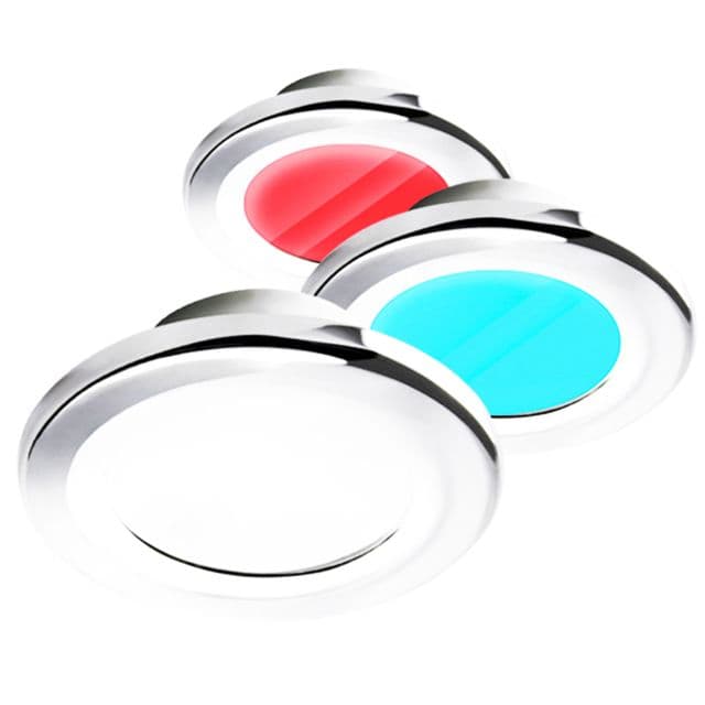 I2Systems Inc Apeiron Screw Mount LED Light Red/Cool White/ Blue/ White Finish