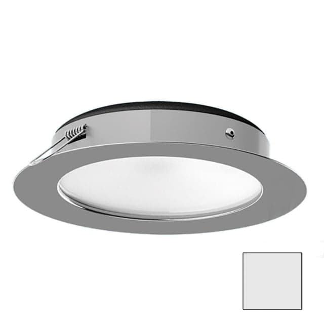 I2Systems Inc Apeiron Pro XL A526 6W LED Spring Mount Light Cool White/Polished Chrome Finish