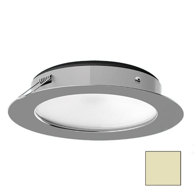 I2Systems Inc Apeiron Pro XL A526 6W LED Spring Mount Light Warm White/Polished Chrome Finish