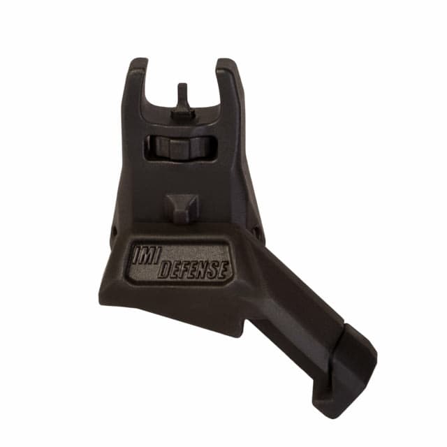 IMI Defense TFS Polymer Front Flip Up Sight 45 Degrees Offset Black