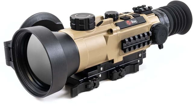 InfiRay Outdoor Rico Hybrid 4x75mm Multi-function Thermal Imaging Rifle Scope Coyote Tan IRAY