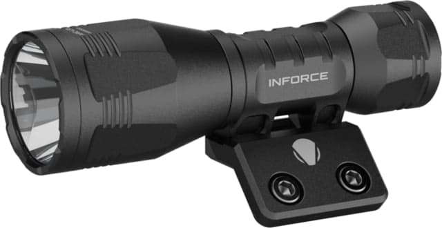 INFORCE ARC 350-Lr-M Rechargeable 18350 Li-Ion 1200 Lumens LED Flashlight Kit w/Mount Black