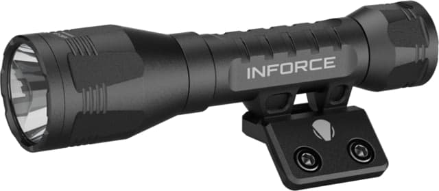 INFORCE ARC 650-Lr-M Rechargeable 18650 Li-Ion 1400 Lumens LED Flashlight Kit w/Mount Black