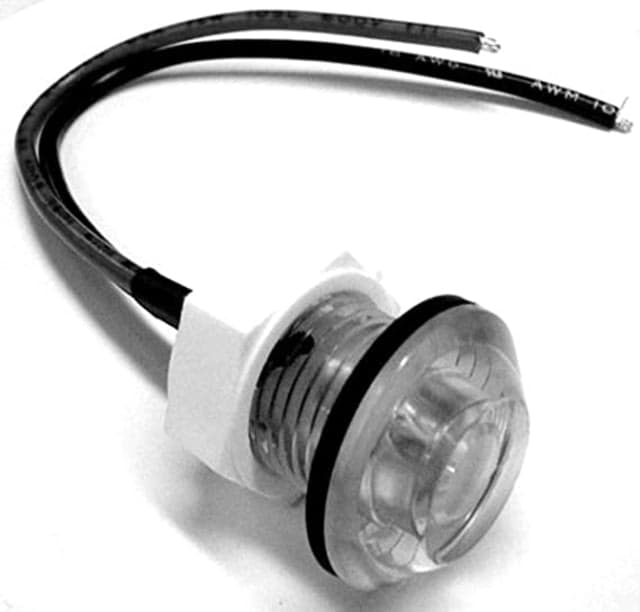 Innovative Lighting LED Bulkhead Livewell Flush Mount Light Amber