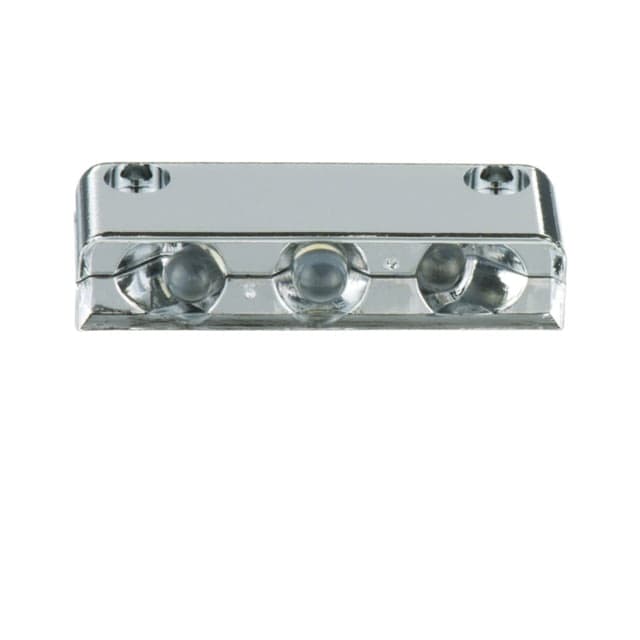 Innovative Lighting 3 LED Surface Mount Step Light w/ Chrome Case White