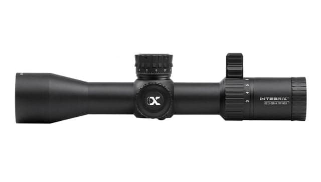 Integrix INTEGRIX iX6 3-18x44 34mm Tube Rifle Scope First Focal Plane A2 MOA Etched Glass Reticle Black