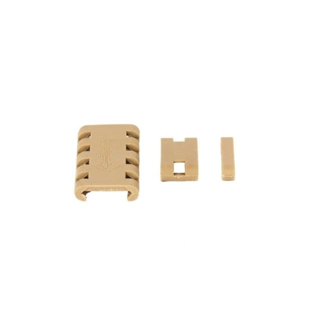 JE Machine Tech Stinger 20-Piece Heat Resistant Picatinny/Weaver Rail Cover Tan