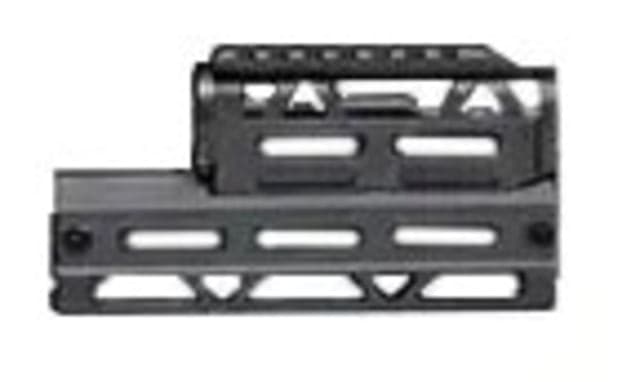 JL Billet Force Alignment AK Rail Short Black