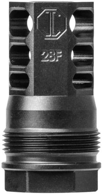 JMac Customs 1/2-28 Facemount 360HD Taper Mount Black