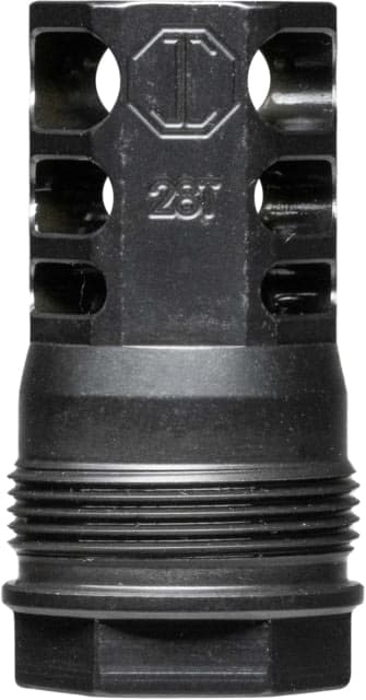 JMac Customs 1/2-28 Taper 360HD Taper Mount Black
