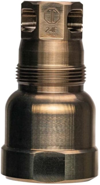 JMac Customs M24X1.5 Facemount 360HD Micro Taper Mount Bronze