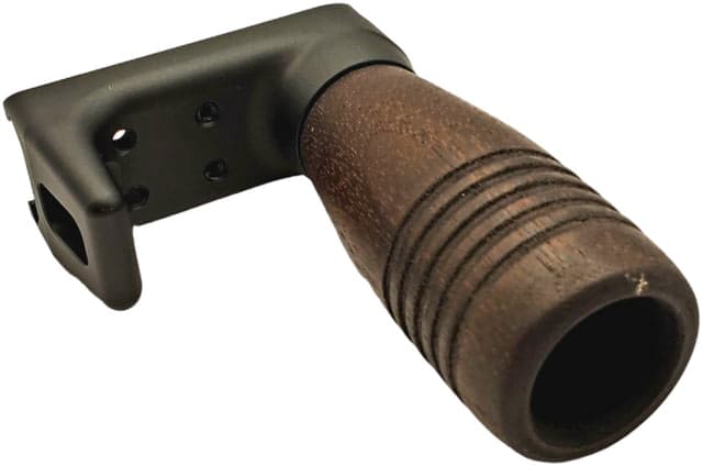 JMK Wood Vertical Foregrip Assembly Grooved Picatinny A3 Modular Compact Base w/ Int Handstop