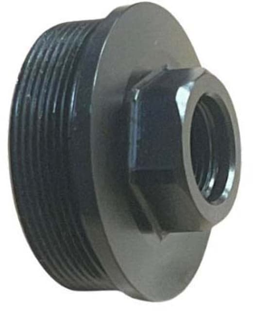KAK Industry Bravo Mount Direct Thread 1/2X28 to HUB 1.375X24 Nitride Finish Black