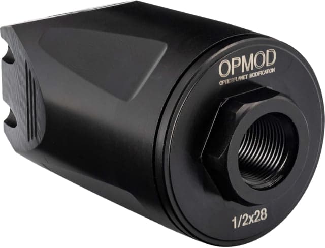 Kaw Valley Precision OPMOD Big G Compensator with Hub Mount 1/2x28 Black .46 Caliber and Under KBP-OPMOD-BIGG-01