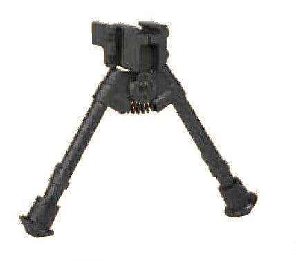 Versa-Pod Model 925 7-9in Lightweight Picatinny Rail Mounted Prone Bipod Black
