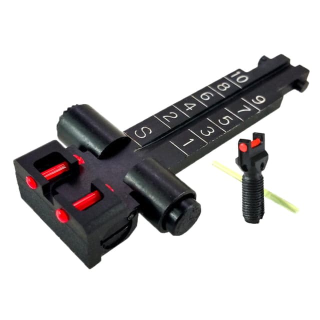 Kensight AK-74 Adjustable Tangent Rear Sight Black
