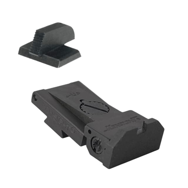 Kensight Bomar BMCS Beveled Serrated Blade Adjustable Target 1911 Rear Sight w/ 0.200in Tall Black