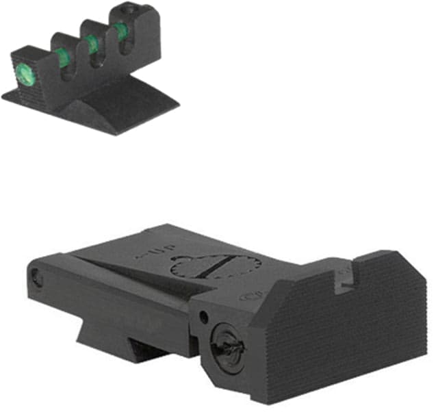 Kensight Bomar BMCS Adjustable Target 1911 Rear Sight w/ Beveled Blade Black