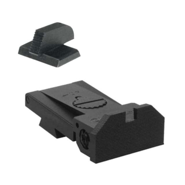 Kensight Bomar BMCS Adjustable Target 1911 Rear Sight w/Beveled Serrated Blade Black