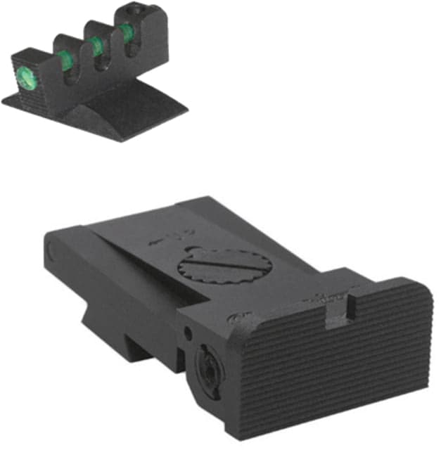 Kensight Bomar BMCS Adjustable Target 1911 Rear Sight w/ Rounded Blade Black