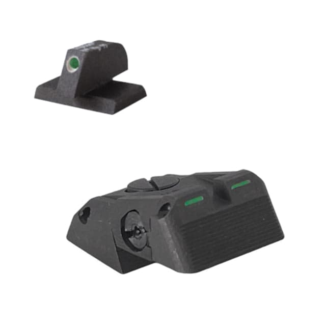Kensight DAS Flat Profile Adjustable Rear 1911 Night Sight Black