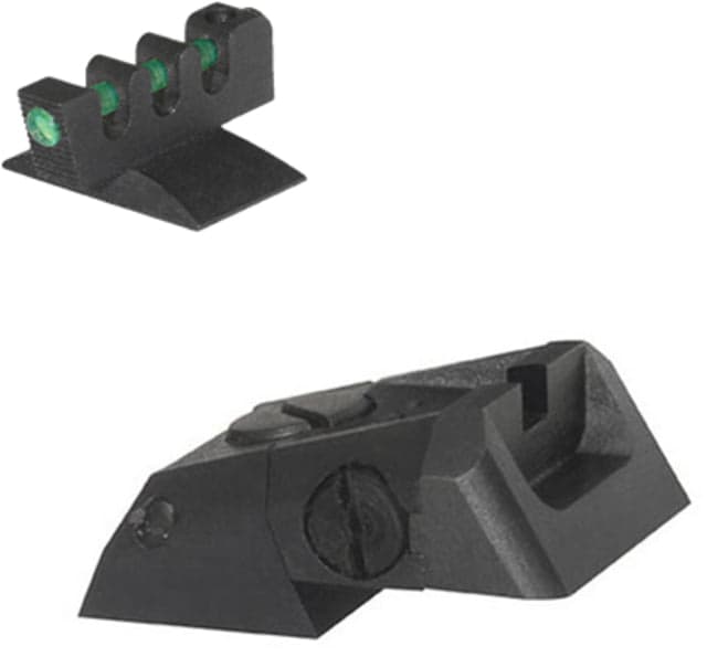 Kensight DAS Recessed Blade Adjustable Rear 1911 Sight Black
