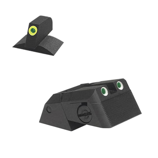 Kensight DAS Adjustable Rear 1911 Tritium Night Sight Green