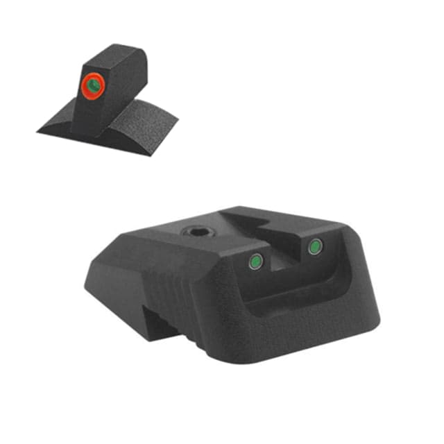 Kensight DFS Recessed Blade Fixed Rear 1911 Night Sight Orange