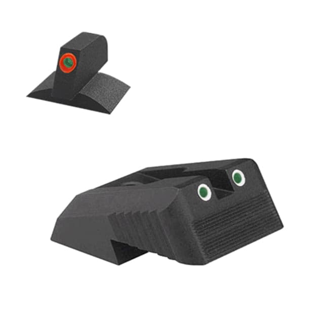 Kensight DFS Serrated Blade Fixed Rear 1911 Night Sight Orange