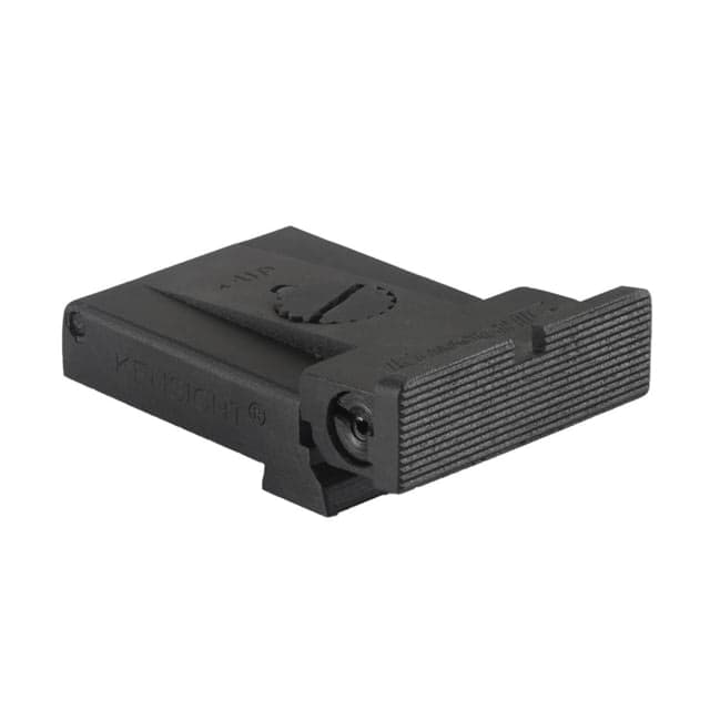 Kensight Glock Large Frame Adjustable Square Blade Rear Sight Black