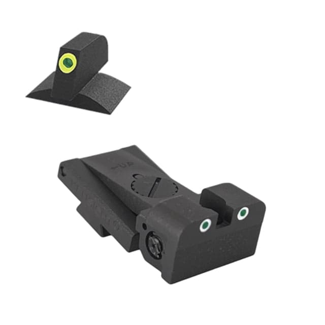Kensight Bomar BMCS Adjustable Tritium Dot Rear Night Sight Green