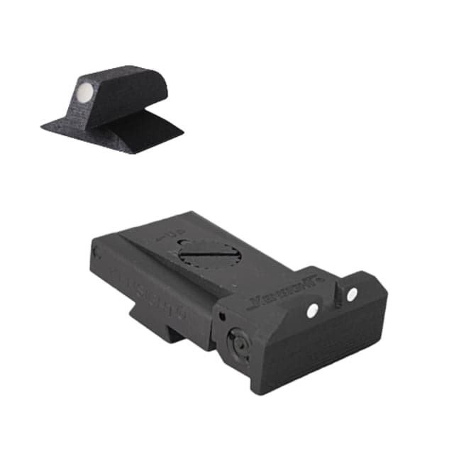 Kensight Kimber Adjustable White Dot 1911 Rear Sight Black
