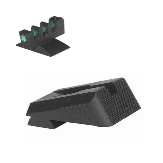Kensight Kimber Serrated Blade Contoured Sight Set Black