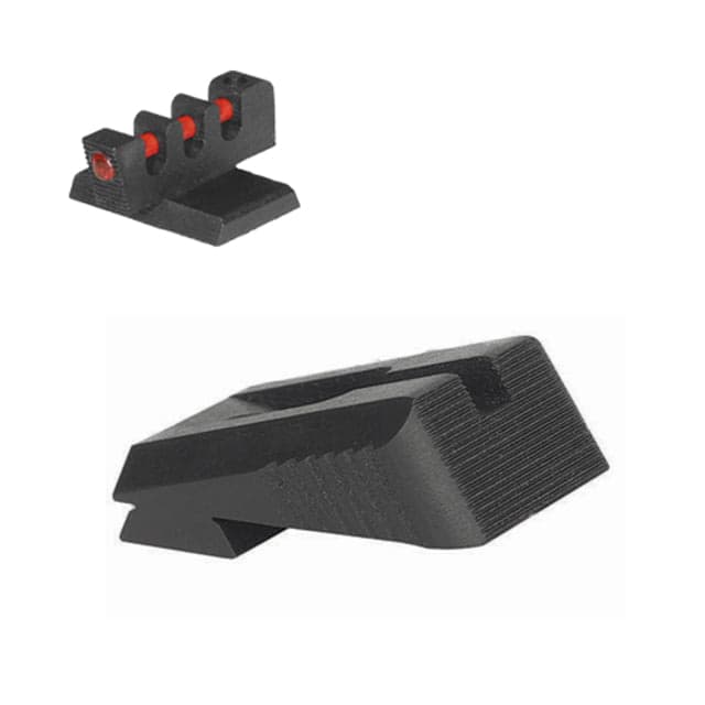 Kensight Kimber Serrated Blade Flat Sight Set Black