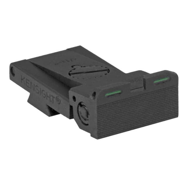 Kensight Bomar BMCS Tritium Bar-Dot-Bar Adjustable Rear Night Sight Black