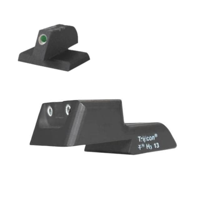 Kensight SLAM Fixed Rear 1911 Night Sight w/Flat Profile Black