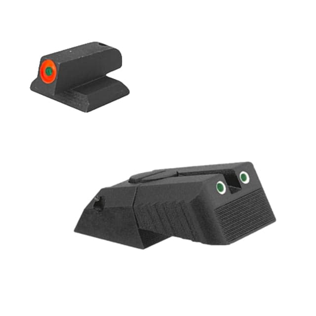 Kensight Springfield Serrated Blade 860-629 Tritium Rear Sight Orange 981-629