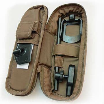 Kestrel Rotating Vane Mount and Tactical MOLLE Carry Case HST Series Berry Compliant for Kestrel 5000 Series Black