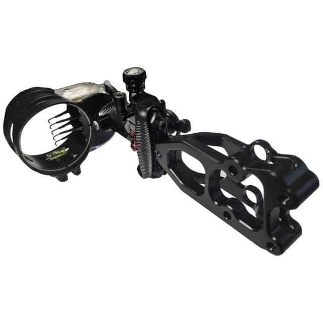 Kinex Systems Duel Bridge Micro Sight 5 Pin .019 / Right Hand Black