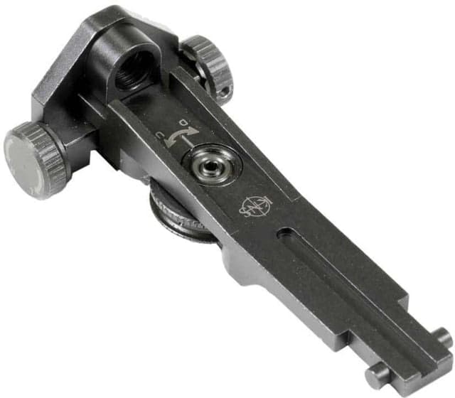 KNS Precision AK Adjustable Rear Peep Sight Black AK EL-WIN